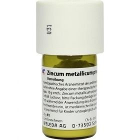 ZINCUM METALLICUM PRAEPARATUM D 6 Trituration, 20 G – PZN 7090992 из Германии
