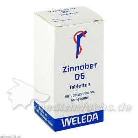 ZINNOBER D 6 Tabletten, 80 ST – PZN 764648 из Германии