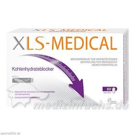 XLS Medical Kohlenhydrateblocker Tabletten, 60 ST – PZN 9076370 из Германии