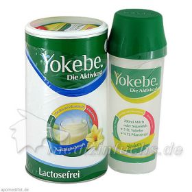 YOKEBE lactosefrei Vanille Starterpaket m.Shaker, 500 G – PZN 9213973 из Германии