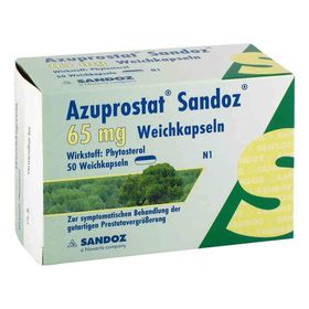 Azuprostat Sandoz 65 mg Weichkapseln (50 stk) – PZN 797205 из Германии