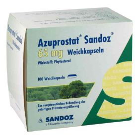 Azuprostat Sandoz 65 mg Weichkapseln (100 stk) – PZN 797228 из Германии