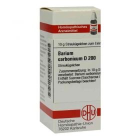 Barium Carbonicum D 200 Globuli (10 g) – PZN 4206715 из Германии