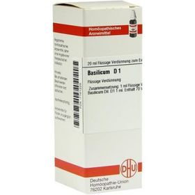 Basilicum D 1 Dilution (20 ml) – PZN 7161226 из Германии