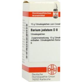 Barium Jodatum D 8 Globuli (10 g) – PZN 7594758 из Германии