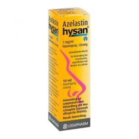 Azelastin hysan 1mg/ml (10 ml) – PZN 10005659 из Германии
