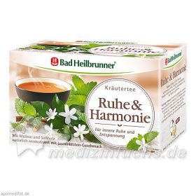 Bad Heilbrunner Wohlfühltee Ruhe & Harmonie, 20 ST – PZN 10626574 из Германии