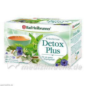 Bad Heilbrunner Wohlfühltee Detox Plus, 20 ST – PZN 10626611 из Германии
