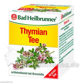 Bad Heilbrunner Thymian Tee, 8 ST – PZN 10628076 из Германии