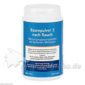 Basenpulver 3 nach Rauch, 200 G – PZN 11058942 из Германии