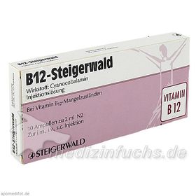 B12-STEIGERWALD, 10X2 ML – PZN 1107007 из Германии