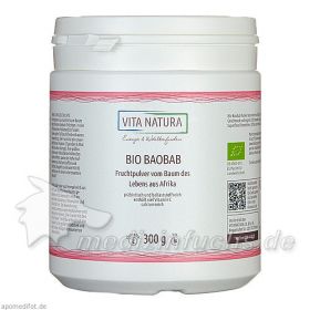 Baobab Fruchtpulver Bio, 300 G – PZN 11341649 из Германии