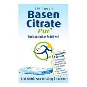 Basen Citrate Pur nach Apotheker Rudolf Keil Kapseln (180 stk) – PZN 12417633 из Германии