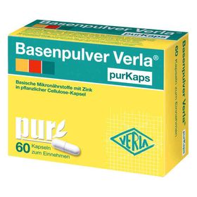 Basenpulver Verla purKaps (60 stk) – PZN 12531889 из Германии