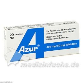 AZUR, 20 ST – PZN 1384681 из Германии