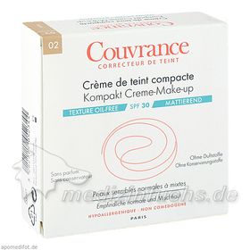 AVENE Couvrance Kompakt Make up matt.nat.02 NEU, 9.5 G – PZN 1646796 из Германии