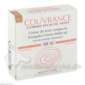 AVENE Couvrance Kompakt Make up reich.sand 03 NEU, 9.5 G – PZN 1661666 из Германии