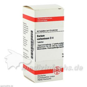 BARIUM CARB D 4, 80 ST – PZN 1759885 из Германии