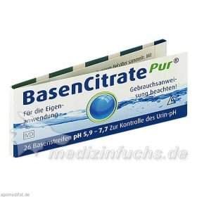BasenCitrate Pur pH 5.9-7.7 nach Apot.Rudolf Keil, 26 ST – PZN 2067497 из Германии