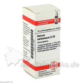 BARIUM CARB D30, 10 G – PZN 2111092 из Германии