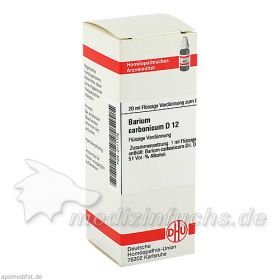 BARIUM CARB D12, 20 ML – PZN 2111175 из Германии