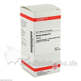 BARIUM JODAT D 4, 200 ST – PZN 2111198 из Германии