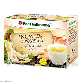 Bad Heilbrunner Ingwer-Ginseng Tee, 15 ST – PZN 2437511 из Германии