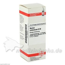 BARIUM CARB D30, 20 ML – PZN 2806345 из Германии