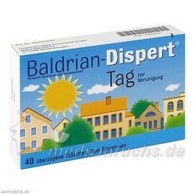 BALDRIAN DISPERT TAG zur Beruhigung, 40 ST – PZN 2859904 из Германии