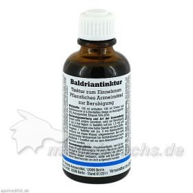 BALDRIAN TINKTUR HERBETA, 50 ML – PZN 3118506 из Германии