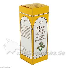 BALDRIANTINKTUR HETTERICH, 100 ML – PZN 3180971 из Германии