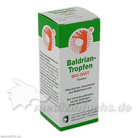 Baldrian-Tropfen BIO-DIÄT, 50 ML – PZN 3952586 из Германии