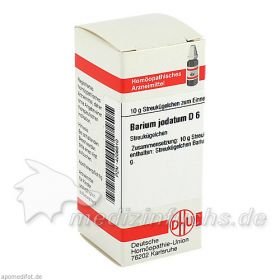 BARIUM JODAT D 6, 10 G – PZN 4206810 из Германии