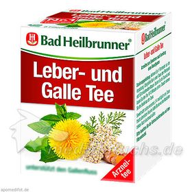 Bad Heilbrunner Leber- und Galletee, 8 ST – PZN 4250998 из Германии