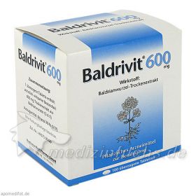 Baldrivit 600mg, 100 ST – PZN 432515 из Германии