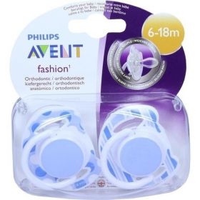 AVENT Schnuller Beruhigungssauger Boy Girl 6-18 Mo, 2 ST – PZN 4763048 из Германии