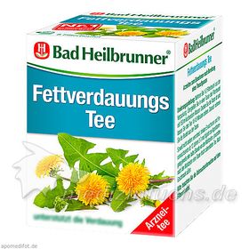 Bad Heilbrunner Fettverdauungstee, 8 ST – PZN 52882 из Германии