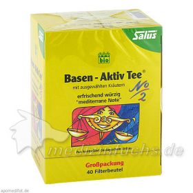 Basen Aktiv Tee Nr. 2 Kräutertee mediterran Salus, 40 ST – PZN 5390750 из Германии