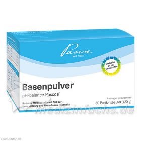 Basenpulver pH-balance Pascoe, 30X4 G – PZN 5462969 из Германии
