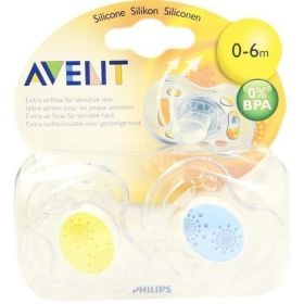 AVENT SCHNULLER FREEFLOW TREND 0-6M BPA-FREI, 2 ST – PZN 5505242 из Германии