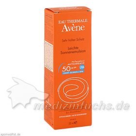 AVENE SunSitive Sonnenemulsion SPF 50+, 50 ML – PZN 5874637 из Германии