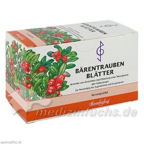 Bärentraubenblätter, 20X3 G – PZN 589688 из Германии