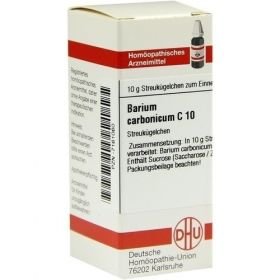 BARIUM CARBONICUM C10, 10 G – PZN 7161060 из Германии
