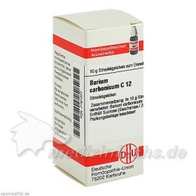 BARIUM CARBONICUM C12, 10 G – PZN 7161077 из Германии