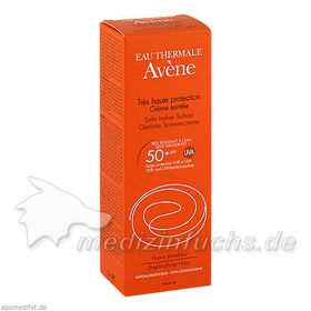 AVENE SunSitive Sonnencreme SPF 50+ getönt, 50 ML – PZN 7388088 из Германии