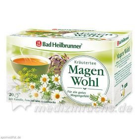 Bad Heilbrunner Kräutertee Magen Wohl, 20 ST – PZN 9536251 из Германии
