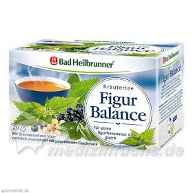 Bad Heilbrunner Kräutertee Figur Balance, 20 ST – PZN 9536280 из Германии