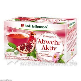 Bad Heilbrunner Kräutertee Abwehr Aktiv, 20 ST – PZN 9782056 из Германии