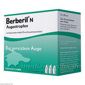 Berberil N Augentropfen, 3X10 ML – PZN 10346314 из Германии