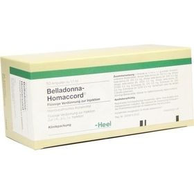 BELLADONNA HOMACCORD, 50 ST – PZN 113477 из Германии